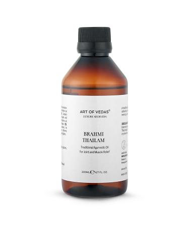 Brahmi Thailam 450ML Traditional Ayurvedic Oil for Scalp and Hair Care Natural Brahmi Ayurveda Oil for Rest Care and Shiny Hair Perfect for Massage