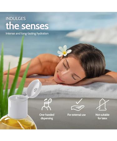 Vibratissimo Sensual Care - Massage Oil Love Oil Body Oil with Aloe Vera Sensual Care 250 ml (Pack of 1) - Buy Online on GoSupps.com