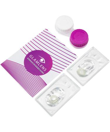 Glamlens Jasmine Dark Gray Contact Lenses | Strong Coverage Natural Gray | Silicone Hydrogel | 1 Pair (2 Pieces) | Dia 14.00 | International Shipping Available - Buy Online on GoSupps.com