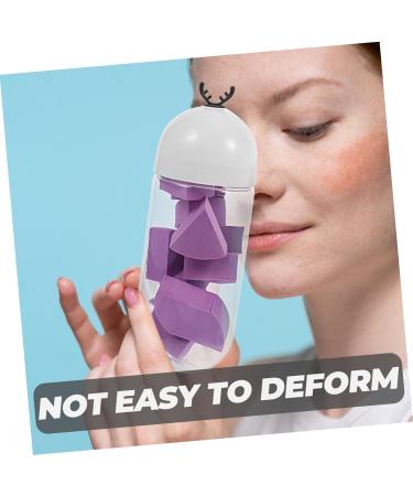 Didiseaon 2 Capsule Bottle Beauty Egg Wedge - Hydrophilic Polyurethane Makeup Remover for Flawless Skin | International Shipping Available - Buy Online on GoSupps.com