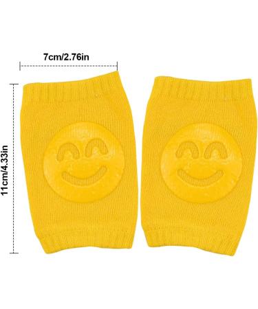 Pagezol Baby Crawling Knee Pads - 5 Pairs | Breathable Anti-Slip Leg Warmers for Toddler | Adjustable Elastic Knee Protectors for Infant Kids 0-24 Months - Buy Online on GoSupps.com