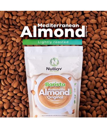 NULLIAV Barista Mediterranean Almond Milk Powder - Original | Buy Online - Buy Online on GoSupps.com