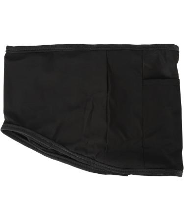 Adjustable Blackout Sleeping Mask - Full Coverage Eye Mask for Comfortable and Breathable Sleep - Black - Buy Online on GoSupps.com
