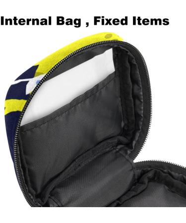 Beautiful Dinosaur Pilot Sanitarian Storage Bags - Large Menstrual Cup Pocket with Zipper Perfect for Period Inserts Panty Liners & Tampons - Multicolored & Ideal for Girls - Buy Online on GoSupps.com