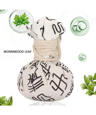 Herbal Wormwood Bags for Aromatherapy | Relaxation & Fatigue Relief Hot Compress - Buy Online on GoSupps.com