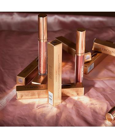 Metallic Liquid Diamond Glitter Lipstick | Long-Lasting Waterproof Lip Gloss - Non-Stick & Fade Resistant (A 0.21 fl oz) - Shop Internationally - Buy Online on GoSupps.com