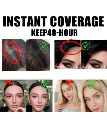  HISUNBEN HISUNBEN Instantly Hairline Powder - Professional Hair Shadow Powder - Windproof & Sweat Resistant - Root Touch Up Concealer - Buy Online on GoSupps.com