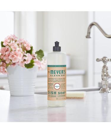 Mrs. Meyers Clean Day Geranium Dish Soap - 16 fl oz | Eco-Friendly & Powerful Clean - Buy Online on GoSupps.com