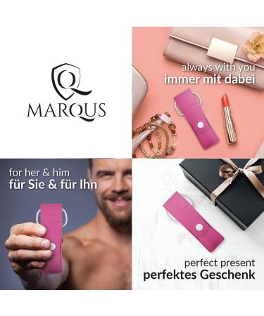 Shop marQus 3-Piece Manicure Set - Travel Nail Care Set from Solingen | Perfect Nail Scissors & File in Berry - Buy Online on GoSupps.com