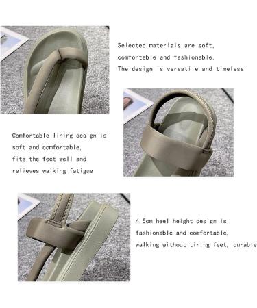 Orthopedic Bunion Corrector Sandals for Women | Summer Platform Cross Strap | Comfort Outdoor Hiking & Beach Sandals | Plantar Fasciitis Relief in Green - Buy Online on GoSupps.com