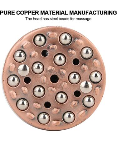 Zyyini Moxa Roller - Handheld Copper Moxa Stick for Moxibustion Massage | High Thermal Conductivity & Density Filter Net | International Shipping Available - Buy Online on GoSupps.com