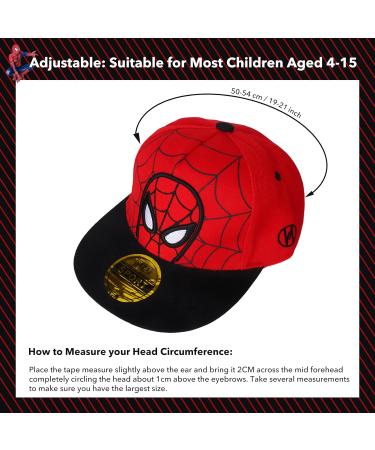 Spiderman Cap for Kids - 2-Piece Superhero Baseball Hat | Adjustable Sun Protection for Boys & Girls - Buy Online on GoSupps.com