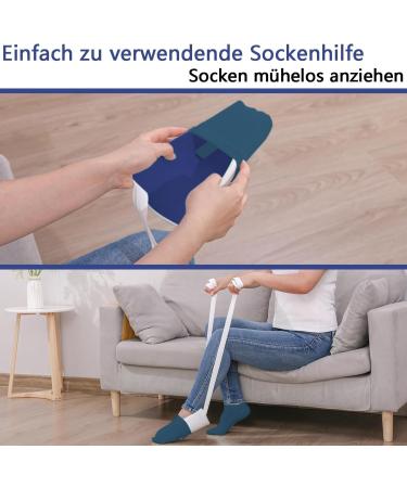Pulinpulin Sock Aid - Easy Dressing Tool for Elderly Pregnant Women & Post-Surgery Mobility Aid | Worldwide Shipping - Buy Online on GoSupps.com