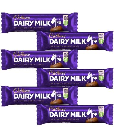 Milk Chocolate Bundle With Dairy Milk Chocolate Bar 45g (6 Pack)