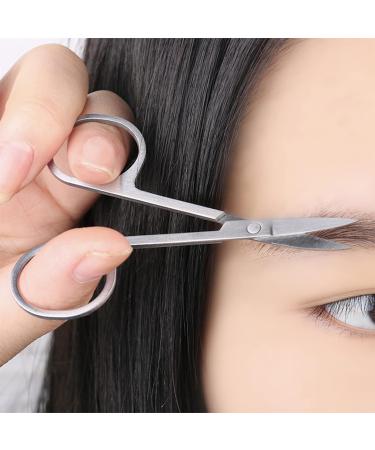 3-Part Manicure Set | Stainless Steel Nail Scissors Files & Tweezers | Nail Care Kit with Leather Case for Men & Women - Black - Buy Online on GoSupps.com