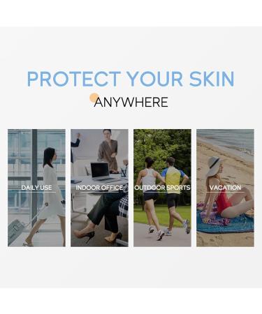 Milk Centella Sunscreen Face Face Sunscreen SPF 50 Suncream Factor 50 Face Face Suncream Waterproof No Sticky Refreshing Moisturizing Universal Sun Screen UV Defense for Sensitive Skin - Buy Online on GoSupps.com