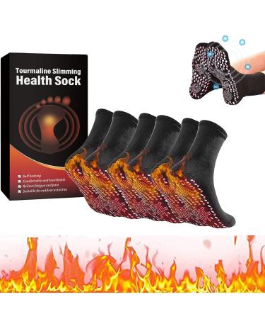 VASEDGINS slimming socks Tourmaline Acupressure Self-heating socks Afiz Tourmaline Health socks hyperthermia socks Afiz Tourmaline slimming health socks 3 pairs