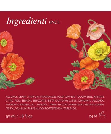 L'Erbolario Sweet Poppy - Notes Of Mandarin Orange Red Poppy And Amber - Floral Fragrance For Women - Evanescent Sweet Scent - Evokes Romance And Mystery - Long Lasting - 1.6 Oz EDP Spray Sweet Poppy 1.6 Ounce (Pack of 1) - Buy Online on GoSupps.com