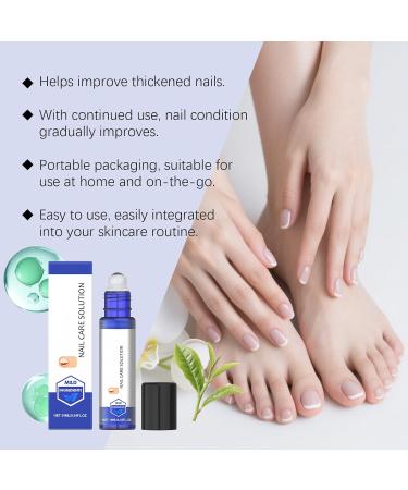  Raevior Nail Care Solution 10ml repairs and strengthens damaged nails improves discoloration softens thickened nails gentle daily care for hands and feet (6 PCS) - Buy Online on GoSupps.com