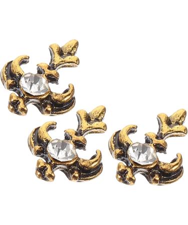 CALLARON Tooth Gems Kit 6 Pcs Retro Vintage Decor Retro Decor Cosplay Grill Teeth Grills Chemicals Hip Hop Dental Tooth Jewels - Buy Online on GoSupps.com