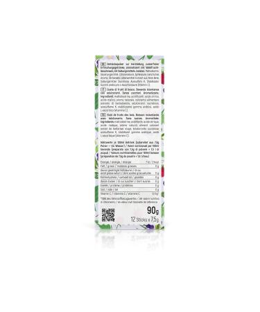 Intick Sugar-Free Instant Drink - Forest Fruit Flavor | Vegan Low-Calorie Vitamin C | 12 x 1.5L Packs - Refreshing Instant Beverage Powder - Buy Online on GoSupps.com