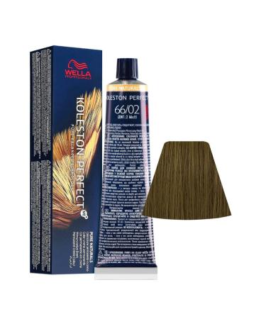66/02 Dark Blonde Intensive Natural Matt Wella Koleston perfect Me+ Pure Naturals 60ml