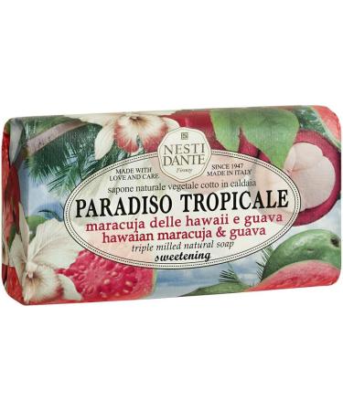 NESTI DANTE Paradiso Tropicale Hawaiian Maracuja & Guava Soap 250 g - Buy Online on GoSupps.com