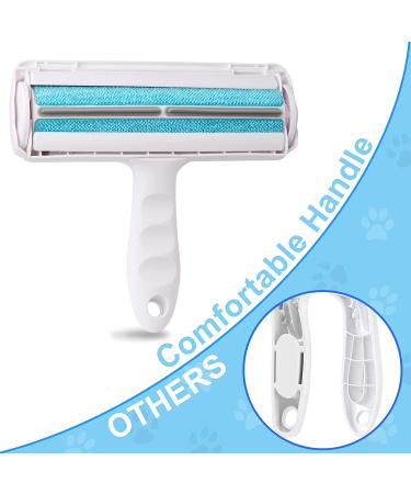CHORHA Pet Hair Remover Roller - Reusable Dog and Cat Hair Remover for Laundry and Furniture - Blue - Buy Online on GoSupps.com