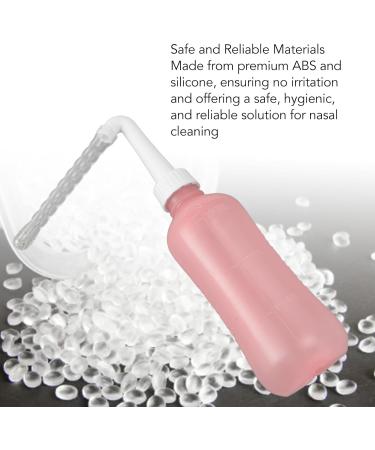Shop 310ML Pink Nose Wash Cleaner - Easy Operation Neti Pot for Kids | Large Capacity Saline Solution - Buy Online on GoSupps.com