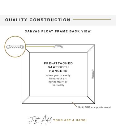 Black MCS 11x14 Inch Frame for Finished Canvases (40003) - Buy Online on GoSupps.com