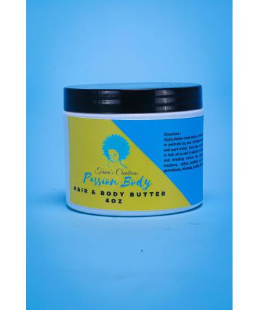 TIANA'S CREATIONS Passion Body: Body and Hair Butter Deep Moisturization 4oz - Buy Online on GoSupps.com