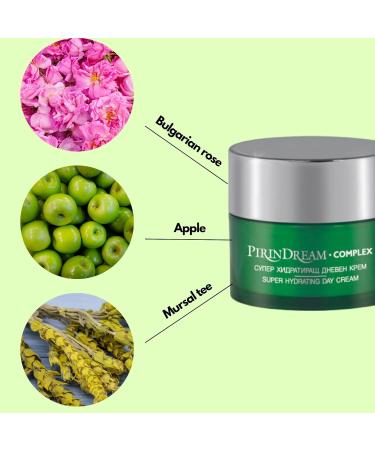 BODI BEAUTY LTD Pirin Dream Complex day cream with matrixyl 3000 Mursal tea Bulgarian rose water and red clover face cream for women face care without parabens skin care 50 ml - Buy Online on GoSupps.com