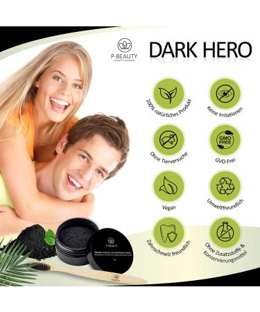Shop P-Beauty High-Quality Tooth Whitening Set | Activated Carbon Technology for Home & Travel | Bio Teeth Whitening System - Buy Online on GoSupps.com