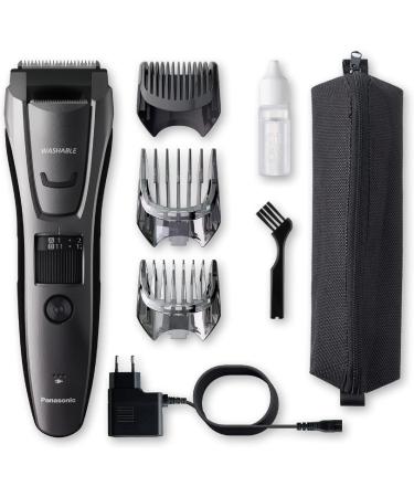 Panasonic ER-GB80 Wet & Dry Electric Beard Trimmer for Men - Grey/Silver - 18 x 5.2 x 4.3 cm - Buy Online on GoSupps.com