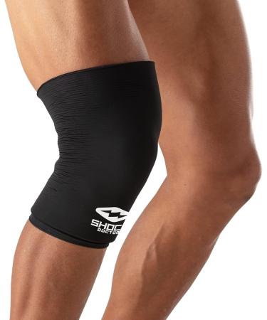 Buy Shock Doctor SD Flex Ice Therapy Knee/Thigh Compression Sleeve - Black | International Shipping Available - Buy Online on GoSupps.com
