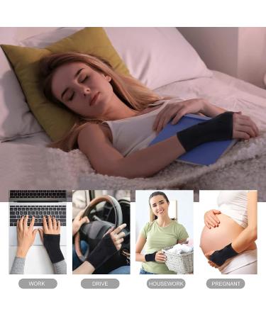 TXJ Sports Carpal Tunnel Wrist Brace - Night Support for Ulnar Wrist Pain Relief | Left/Right Hand | Adjustable Hand Brace for Men & Women - Buy Online on GoSupps.com