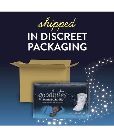 Goodnites Boys Bedwetting Inserts, 33 Count - Moderate Absorbency | FSA/HSA-Eligible - Buy Online on GoSupps.com