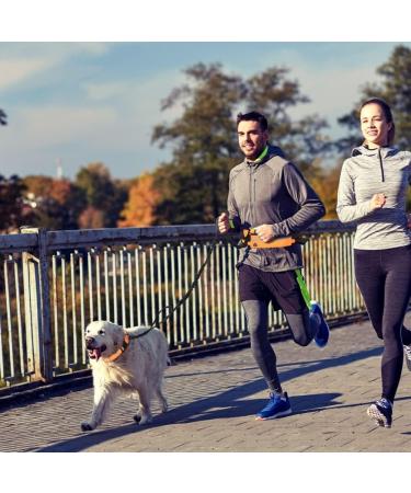 Boxwizard Dog Jogging Lead with Belly Strap Dog Lead for Small Dog Lead Zip Pocket Reflective Running Lead Belt Bag Outdoor Jogging Walking Night Running Black Waist Bag Average code - Buy Online on GoSupps.com