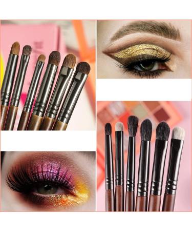 6 Piece Soft Eye Shadow Brush Set | Makeup Cone Brushes for Flawless Application (Color D) - International Shipping Available - Buy Online on GoSupps.com