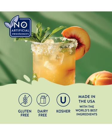 Jordan's Skinny Sirop sans sucre m lange de margarita de p che naturellement sucr e ar me faible en calories shake prot in cocktail et plus encore sans gluten respectueux de la c to Margarita la p che - Buy Online on GoSupps.com