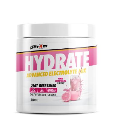 Per4m Hydrate Advanced Electrolyte Mix (210g) Limonade rose - nergie et endurance - Electrolytes