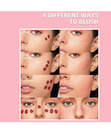 Liquid Cream Makeup for Super Dewy Liquid Look | Stick for Cheek and Eyes Smudge-Proof Long-Wearing Cream Face Makeup for Women Fanelod 01# - Buy Online on GoSupps.com