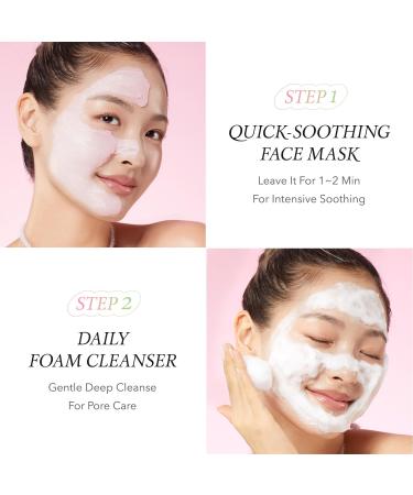 APRILSKIN Pink Aloe Facial Polish Cleanser - Gentle Exfoliating Mungbean & Soybean Scrub Removes Waterproof Makeup Non-Comedogenic Korean Skincare for All Skin Types - Buy Online on GoSupps.com
