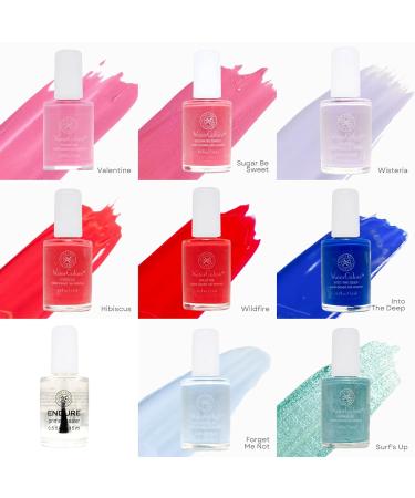 Shop Honeybee Gardens Water-Based Nail Enamel - Eco-Friendly Odorless Clear Polish (0.5 fl oz) - International Shipping - Buy Online on GoSupps.com
