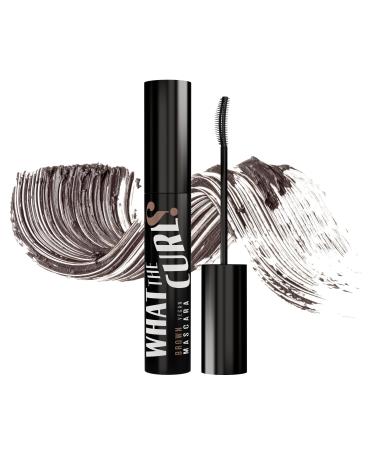 Andreia Maquillage professionnel - What the curl Mascara - Longue dur e ajoute du volume et de la courbe allongement - marron 14 ml Marron Curl 10 ml (Lot de 1)