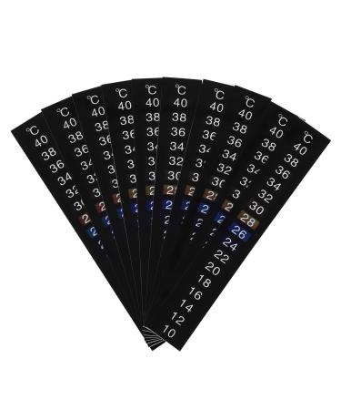 10pcs traditional digital temperature thermometer strips degrees Celsius system display. - Buy Online on GoSupps.com