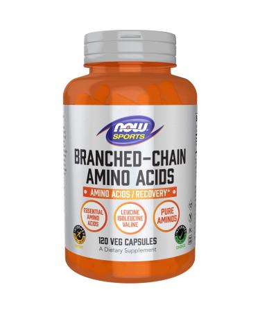 Now Foods Sports Branched Chain Amino Acids 120 Capsules - Buy Online on GoSupps.com