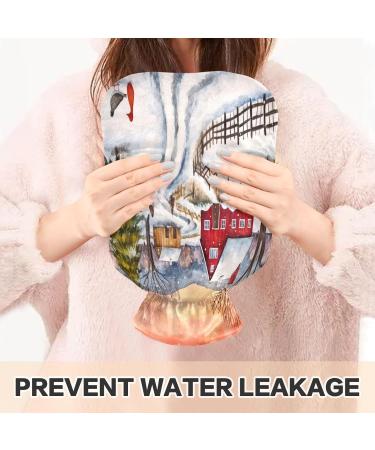 Cozy Heat Bottle for Winter & Christmas - 2L Hot Water Bag for Pain Relief & Farmhouse Decor - Buy Online on GoSupps.com