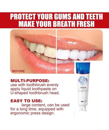 Smile Doctor SP-4 Probiotic Whitening Toothpaste - Ultra Whiten & Fresh Breath | 2 Pack - Best Stain Removal for Healthy Teeth - Buy Online on GoSupps.com