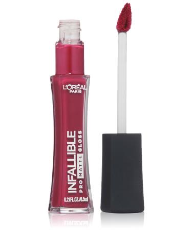 L'Or al Paris Infallible Lip Pro Matte Gloss Rebel Rose 0.21 fl. oz.